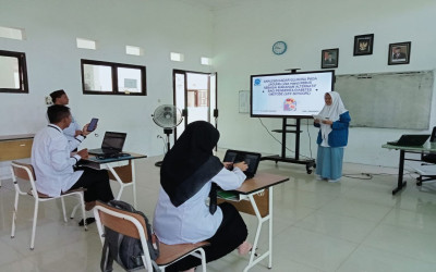 Siswa MAN IC Bateng Ikuti Sidang KTI sebagai Syarat Kelulusan