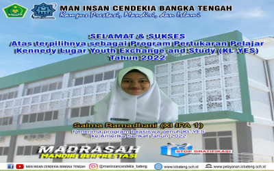 Peserta Didik MAN Insan Cendekia Bangka Tengah Terpilih Pertukaran Pelajar ke Amerika