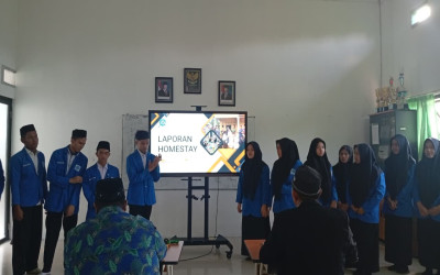 Murid Kelas XII MAN IC Bangka Tengah Ikuti Sidang Homestay sebagai Wujud Pembelajaran Bermasyarakat