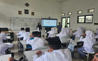 Kepala MAN IC Bangka Tengah Monitoring Matrikulasi Jelang Asesmen Akhir Program Matrikulasi