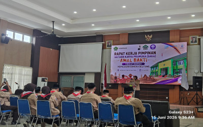 Susun Program Kerja dan Pembagian Tugas, Kepala MAN IC Bangka Tengah Hadiri Raker Saka Amal Bakti