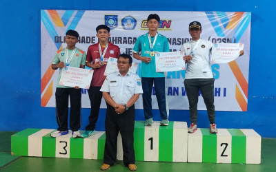 Nabi Lata Juara 1 Pencak Silat Seni Tunggal O2SN Bangka Tengah, Lolos ke Tingkat Provinsi