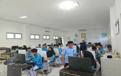 Junjung Integritas Akademik, MAN IC Bangka Tengah Terapkan Safe Exam Browser pada ASAT 2025/2026